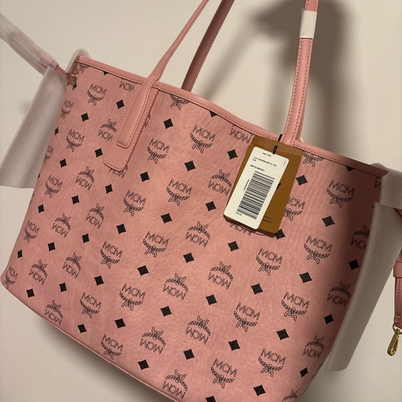 mcm pink tote - Picture 2 of 2